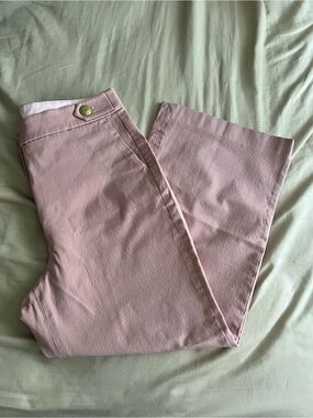 J. Crew Light Pink Flare Jeans